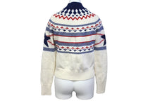 Load image into Gallery viewer, 極美品 Christian Dior クリスチャンディオール ニット セーター 144S60BM134 2022年AW ウール カシミヤ ホワイト 36 中古 64141