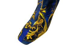 画像をギャラリービューアに読み込む, 未使用 VERSACE JEANS COUTURE ヴェルサーチ ジーンズ クチュール ブーツ サイズ36 71VA3SF3 総柄 中古 64143 