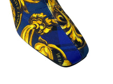 画像をギャラリービューアに読み込む, 未使用 VERSACE JEANS COUTURE ヴェルサーチ ジーンズ クチュール ブーツ サイズ36 71VA3SF3 総柄 中古 64143 
