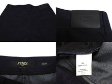 画像をギャラリービューアに読み込む, 同様同様 FENDI フェンディ デニムパンツ サイズ33 FLP284 クロップドテーパードダークブルー 中古 64147 