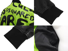 Load image into Gallery viewer, DSQUARED2 ディースクエアード ブルゾン サイズ48 コットン ポリウレタン S71AM0600 S43548 ブラック グリーン 美品 中古 64149