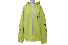 Load image into Gallery viewer, CHROME HEARTS クロムハーツ マッティボーイ リンクジップアップフーディー 2022AW ライムグリーン サイズXXL 美品 中古 64153