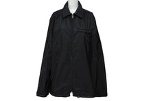Load image into Gallery viewer, PRADA プラダ 19年 リサイクルナイロンシャツ ジップシャツ ブラック サイズM SC502 S201 QO4 美品 中古 64159