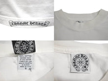 Load image into Gallery viewer, CHROME HEARTS クロムハーツ 長袖Ｔシャツ サイズS セメタリークロス プリント ホワイト コットン 良品 中古 64162