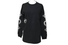 Load image into Gallery viewer, 極美品 CHROME HEARTS クロムハーツ 長袖Ｔシャツ サイズS CHクロス ホースシュー プリント ブラック コットン 中古 64163