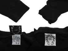 Load image into Gallery viewer, CHROME HEARTS クロムハーツ 長袖Ｔシャツ サイズS NEW YORK限定 ホースシュープリント ブラック コットン 良品 中古 64164