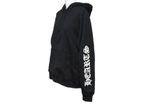Load image into Gallery viewer, CHROMEHEARTS クロムハーツ パーカー ホースシューバックプリント RN91210 コットン ポリエステル ブラック S 美品 中古 64165
