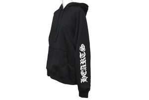 CHROMEHEARTS クロムハーツ パーカー ホースシューバックプリント RN91210 コットン ポリエステル ブラック S 美品 中古 64165