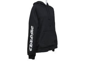 CHROMEHEARTS クロムハーツ パーカー ホースシューバックプリント RN91210 コットン ポリエステル ブラック S 美品 中古 64165