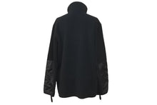 Load image into Gallery viewer, PRADA プラダ ルナロッサ スポーツ ジップアップ フリース ジャケット ブラック ポリエステル ナイロン サイズS 美品 中古 64170