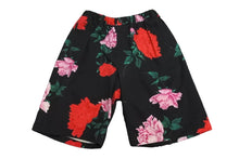 Load image into Gallery viewer, Yohji Yamamoto POUR HOMME ヨウジヤマモトプールオム レプリカ 96SS フラワーペイント ショートパンツ 20SS HN-P95-043 美品 中古 64176 正規品
