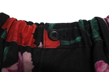 Load image into Gallery viewer, Yohji Yamamoto POUR HOMME ヨウジヤマモトプールオム レプリカ 96SS フラワーペイント ショートパンツ 20SS HN-P95-043 美品 中古 64176 正規品