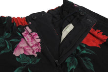 Load image into Gallery viewer, Yohji Yamamoto POUR HOMME ヨウジヤマモトプールオム レプリカ 96SS フラワーペイント ショートパンツ 20SS HN-P95-043 美品 中古 64176 正規品