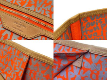 Load image into Gallery viewer, LOUIS VUITTON ルイヴィトン モノグラムグラフィティ ネヴァーフルGM トートバッグ M93702 ブラウン オレンジ 美品 中古 64180