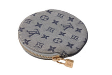 Load image into Gallery viewer, LOUIS VUITTON ルイ ヴィトン ポルトモネロン コインケース 円形 M92460 モノグラムミニキャンバス ネイビー 美品 中古 64188
