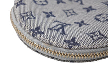 Load image into Gallery viewer, LOUIS VUITTON ルイ ヴィトン ポルトモネロン コインケース 円形 M92460 モノグラムミニキャンバス ネイビー 美品 中古 64188