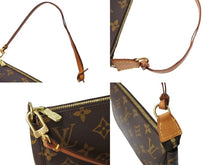 Load image into Gallery viewer, LOUISVUITTON ルイヴィトン ミニアクセサリーポーチ ポシェットアクセソワール モノグラム ブラウン ベージュ 中古 64189