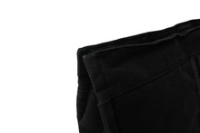 Load image into Gallery viewer, HERMES エルメス フールトゥ ポーチ クラッチバッグ エールライン 2110-35 コットンキャンバス ブラック 良品 中古 64190