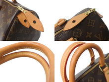 Load image into Gallery viewer, LOUIS VUITTON ルイ ヴィトン スピーディ30 ハンドバッグ M41108 新型 モノグラムキャンバス ブラウン 美品 中古 64197