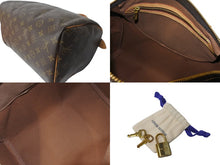 Load image into Gallery viewer, LOUIS VUITTON ルイ ヴィトン スピーディ30 ハンドバッグ M41108 新型 モノグラムキャンバス ブラウン 美品 中古 64197
