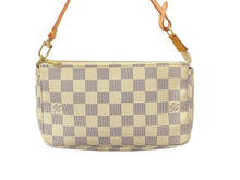 Load image into Gallery viewer, 極美品 LOUISVUITTON ルイヴィトン ポシェットアクセソワール アクセサリーポーチ ダミエ アズール N51986 中古 64204
