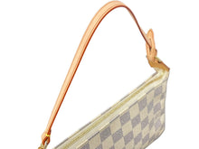 Load image into Gallery viewer, 極美品 LOUISVUITTON ルイヴィトン ポシェットアクセソワール アクセサリーポーチ ダミエ アズール N51986 中古 64204