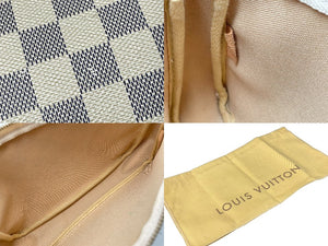 極美品 LOUISVUITTON ルイヴィトン ポシェットアクセソワール アクセサリーポーチ ダミエ アズール N51986 中古 64204