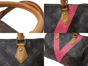 LouisVuitton ルイヴィトン V スピーディ30 ボストンバッグ モノグラムV M41533 モノグラムキャンバス 美品 中古 64205