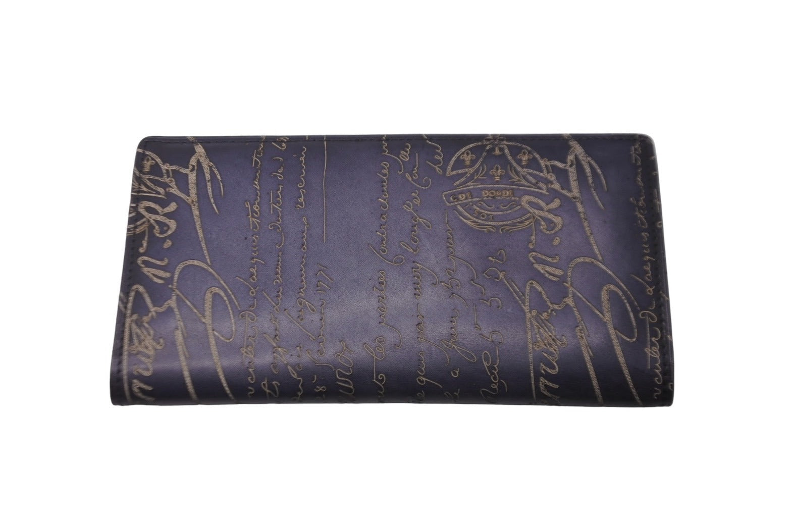 BERLUTI ネイビー レザー カードケース 新品未使用 ベルルッティ 名刺