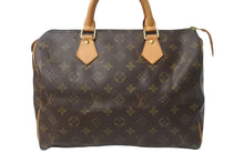 Load image into Gallery viewer, LOUIS VUITTON ルイヴィトン スピーディー30 M41526 ハンドバッグ モノグラム キャンバス ブラウン 美品 中古 64207