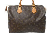 Load image into Gallery viewer, LOUIS VUITTON ルイヴィトン スピーディー30 M41526 ハンドバッグ モノグラム キャンバス ブラウン 美品 中古 64207