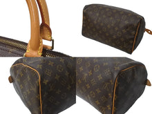 Load image into Gallery viewer, LOUIS VUITTON ルイヴィトン スピーディー30 M41526 ハンドバッグ モノグラム キャンバス ブラウン 美品 中古 64207