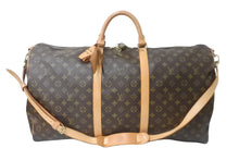 Load image into Gallery viewer, LOUIS VUITTON ルイヴィトン キーポルバンドリエール60 ボストンバッグ M41412 モノグラム 美品 中古 64208
