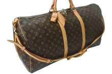Load image into Gallery viewer, LOUIS VUITTON ルイヴィトン キーポルバンドリエール60 ボストンバッグ M41412 モノグラム 美品 中古 64208