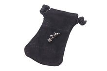 Load image into Gallery viewer, CHROME HEARTS クロムハーツ タイニースタードロップイヤリング ピアス シルバー925 美品 中古 64231