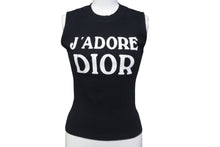 Load image into Gallery viewer, Christian Dior クリスチャンディオール ジャドール タンクトップ・ノースリーブ ブラック サイズ38 3A16155300 美品 中古 64239