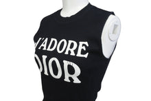 Load image into Gallery viewer, Christian Dior クリスチャンディオール ジャドール タンクトップ・ノースリーブ ブラック サイズ38 3A16155300 美品 中古 64239