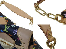 Load image into Gallery viewer, 新品同様 LOUIS VUITTON ルイヴィトン マリリン 村上隆 ハンドバッグ マルチカラー チェーン M40128 中古 64240