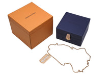 Load image into Gallery viewer, 新品同様 LOUIS VUITTON ルイヴィトン ネックレス ペンダント ヴァージル アブロー VIRGIL ABLOH BLADE K18ゴールド ダイヤモンド Q93882 中古 64250