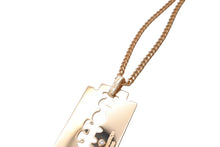 Load image into Gallery viewer, 新品同様 LOUIS VUITTON ルイヴィトン ネックレス ペンダント ヴァージル アブロー VIRGIL ABLOH BLADE K18ゴールド ダイヤモンド Q93882 中古 64250