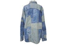Load image into Gallery viewer, 極美品 RRL LIMITED EDITION ダブルアールエル リミテッドエディション ウエスタンシャツ サイズXL パッチワーク デニム 中古 64251