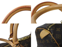 Load image into Gallery viewer, LOUISVUITTON ルイヴィトン キーポル50 ボストンバッグ M41426 PVCコーティングキャンバス ブラウン 美品 中古 64258