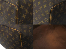 Load image into Gallery viewer, LOUISVUITTON ルイヴィトン キーポル50 ボストンバッグ M41426 PVCコーティングキャンバス ブラウン 美品 中古 64258