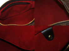 Load image into Gallery viewer, 極美品 LOUIS VUITTON ルイヴィトン ダミエ スピーディ 30 ハンドバッグ N41531 ブラウン ロゴ 鞄 旧型 ゴールド金具 中古 64261