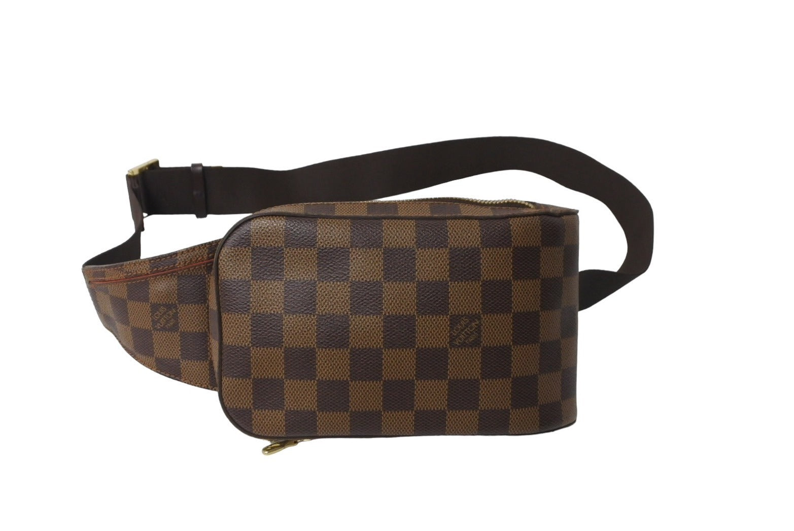 【美品】ルイヴィトン ダミエ ジェロニモス ショルダーバッグ ボディバッグ　茶色 LOUIS VUITTON ルイヴィトン ショルダーバッグ ジェロニモス