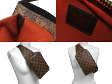 Load image into Gallery viewer, LOUIS VUITTON ルイヴィトン ショルダーバッグ ジェロニモス ダミエキャンバス ブラウン N51994 美品 中古 64263