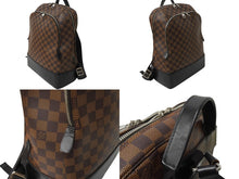Load image into Gallery viewer, LouisVuitton ルイヴィトン ジェイク バックパック リュック ダミエ エベヌ N41558 キャンバス ブラウン ブラック 美品 中古 64264