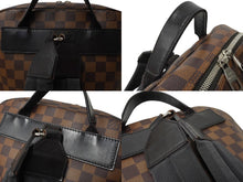Load image into Gallery viewer, LouisVuitton ルイヴィトン ジェイク バックパック リュック ダミエ エベヌ N41558 キャンバス ブラウン ブラック 美品 中古 64264