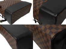 Load image into Gallery viewer, LouisVuitton ルイヴィトン ジェイク バックパック リュック ダミエ エベヌ N41558 キャンバス ブラウン ブラック 美品 中古 64264
