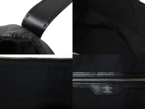 LOUIS VUITTON ルイヴィトン ネオグリニッジ ボストンバッグ N41164 ダミエグラフィット ブラック シルバー金具 良品 中古 64266